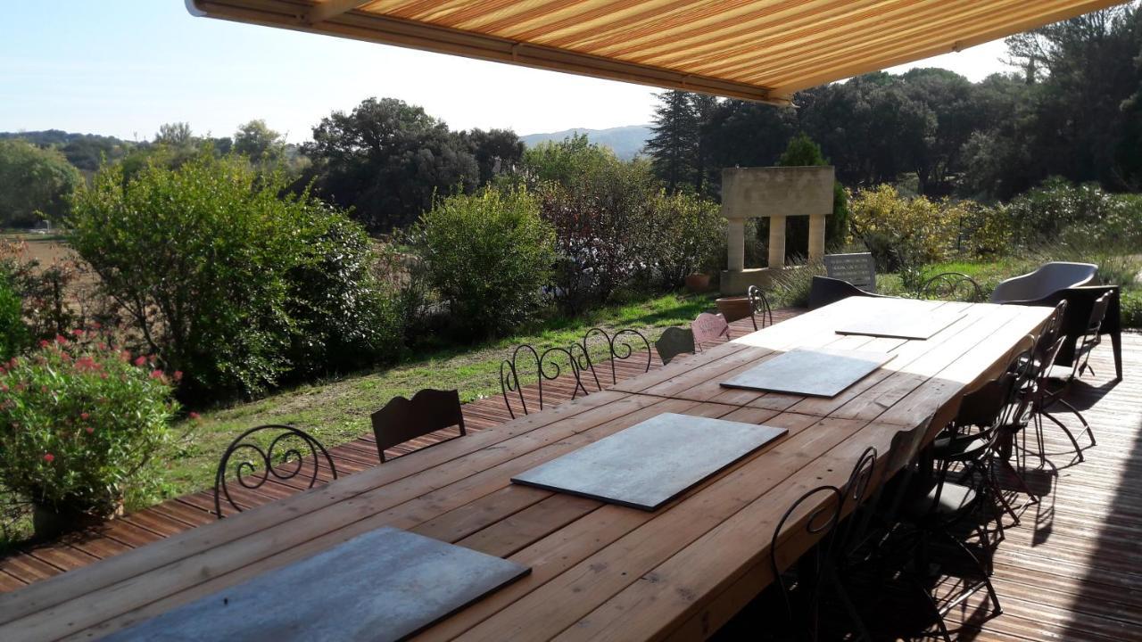 Villa La Charmeuse Fleurie Collias Exterior foto